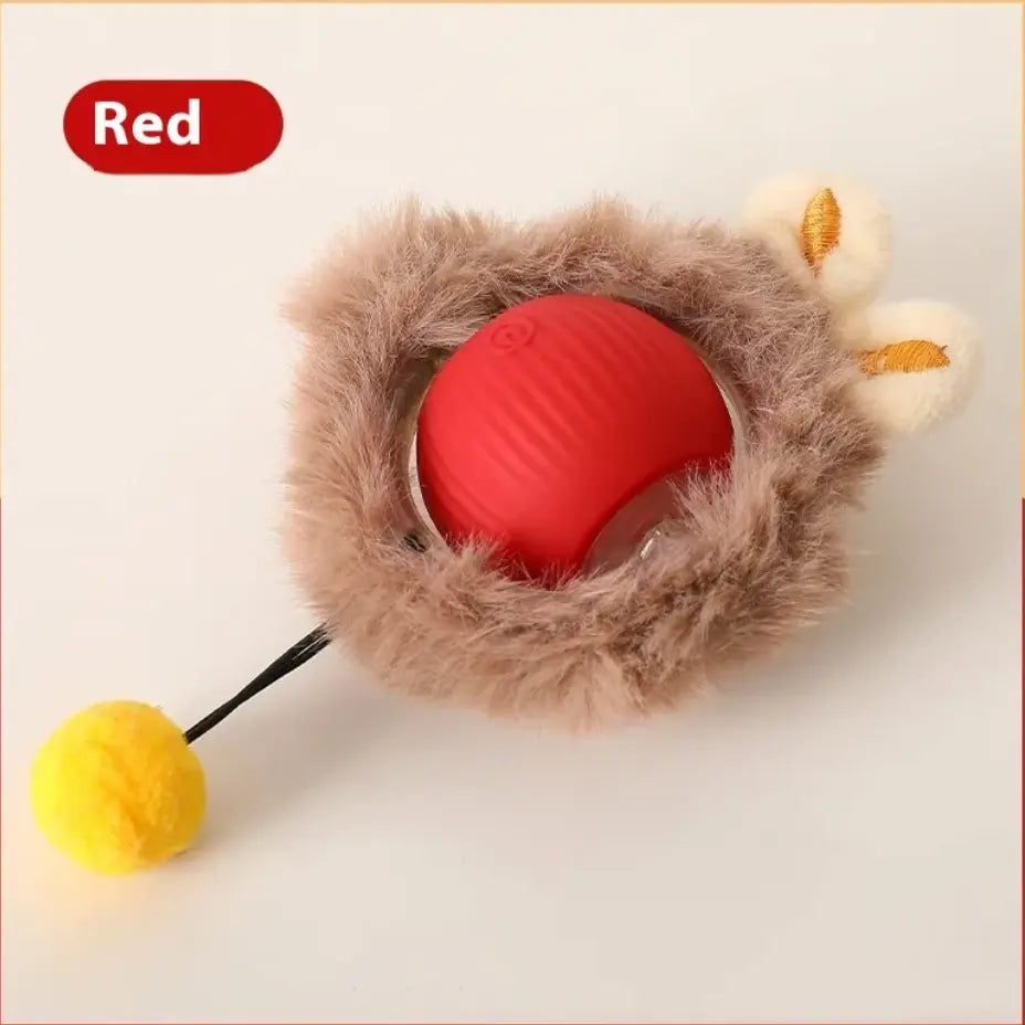 Interactive Self-Rolling Cat Toy - Fun & Stress Relief for Pets True Pet Market