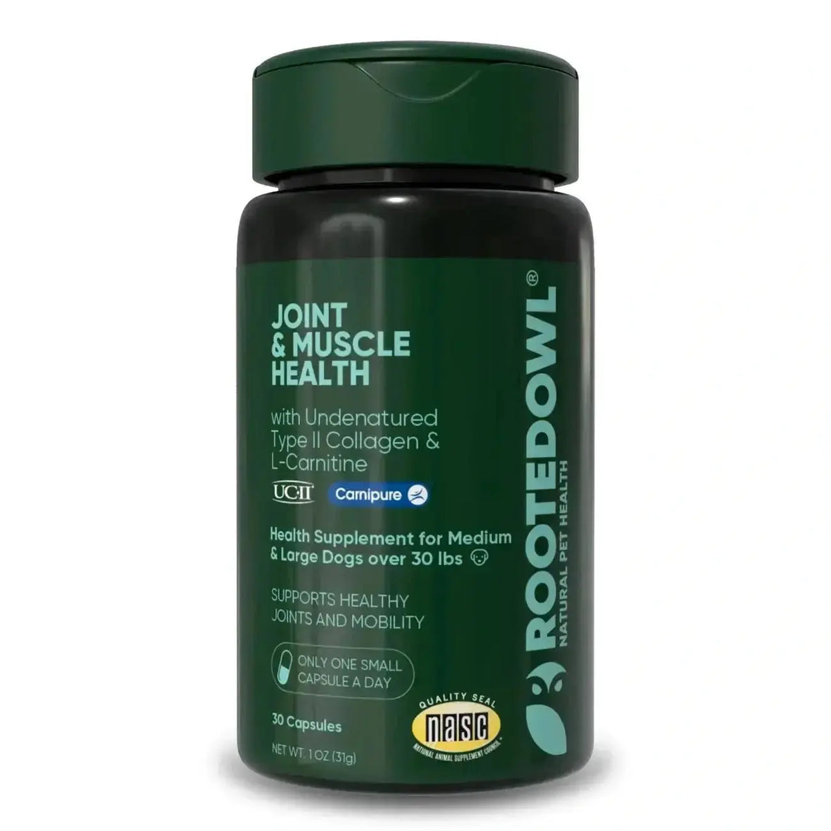 Joint & Muscle Health Rooted Owl Pet Supplements