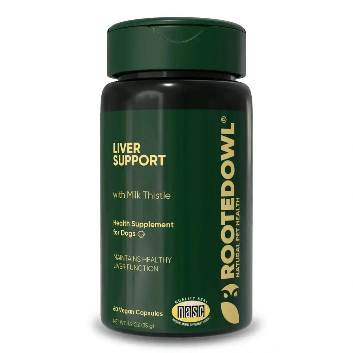 Liver Support Rooted Owl Pet Supplements