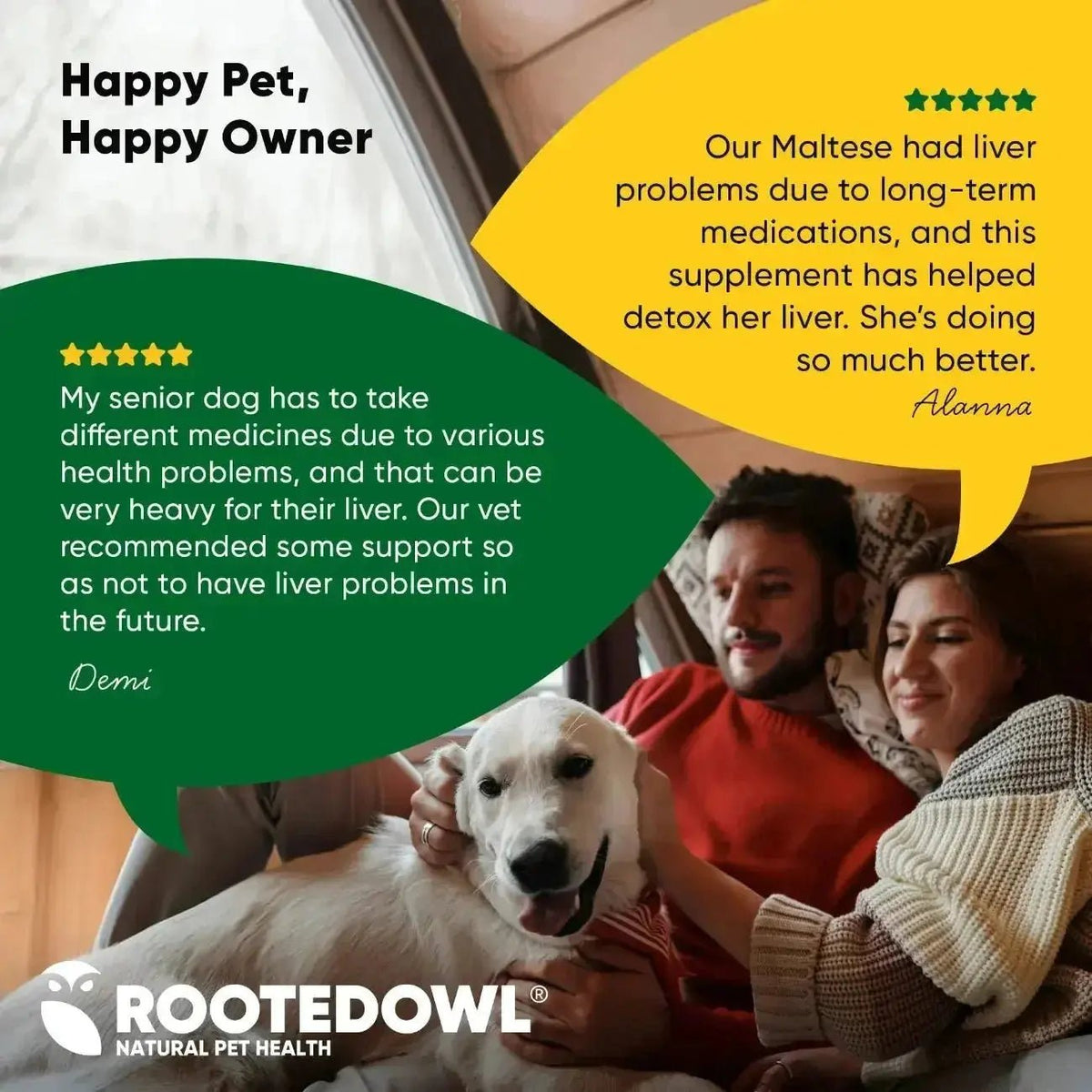 Liver Support Rooted Owl Pet Supplements