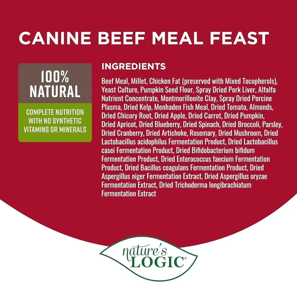Dry Dog Food - Beef Meal Feast Dry Kibble, 4.4 Lb