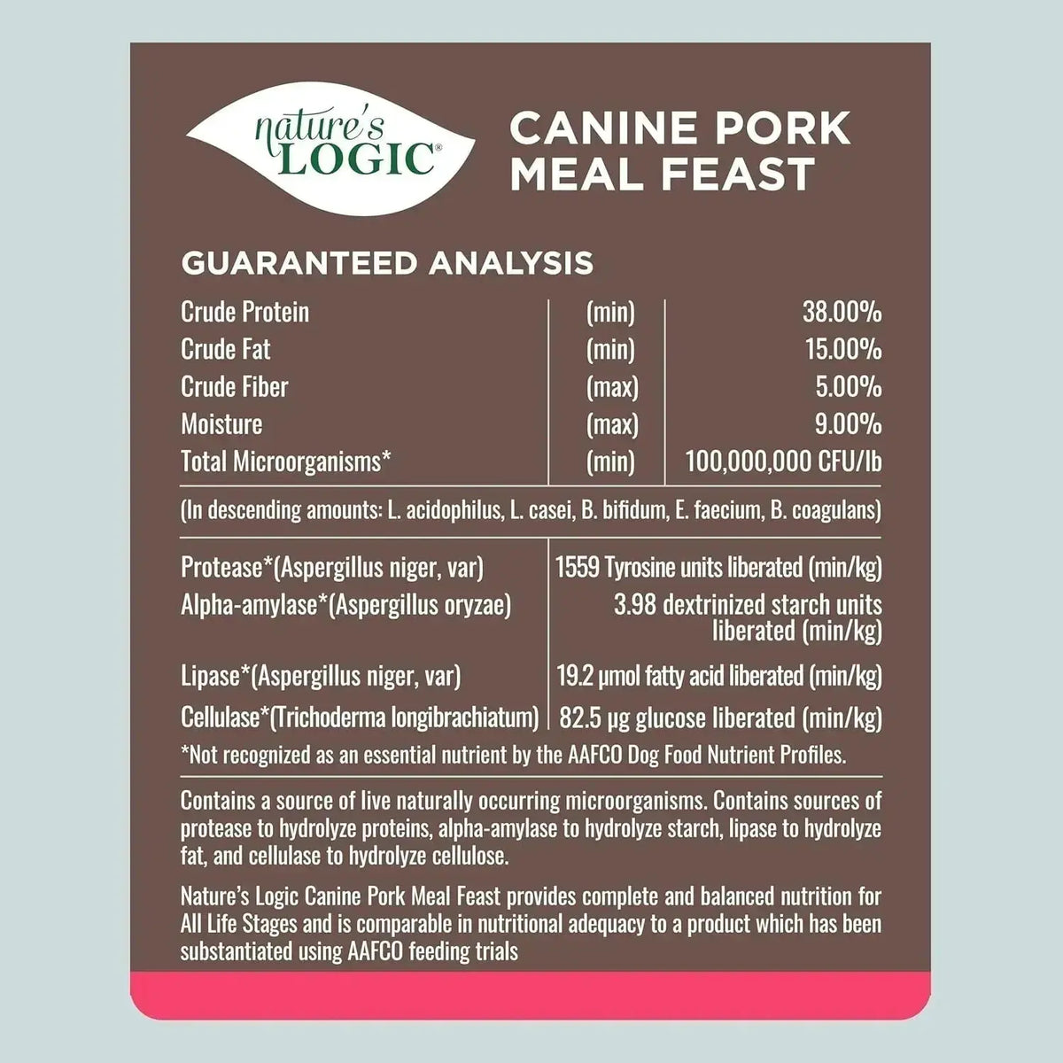 Dry Dog Food - Pork Meal Feast Dry Kibble, 4.4 Lb