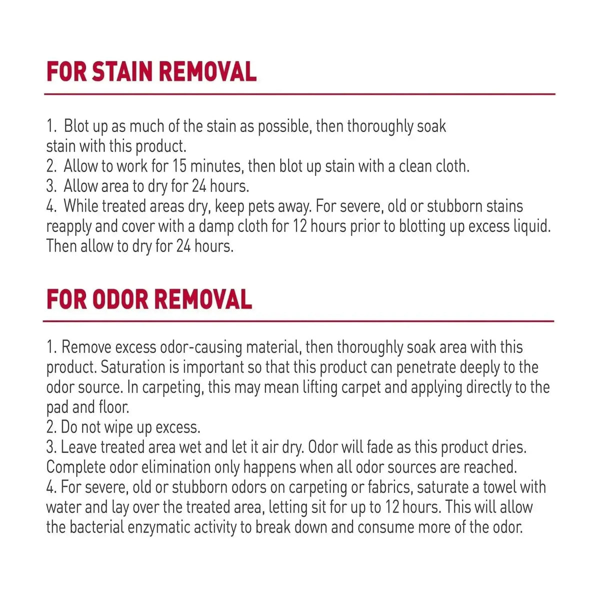 Nature’s Miracle Dog Stain and Odor Remover - Dogs