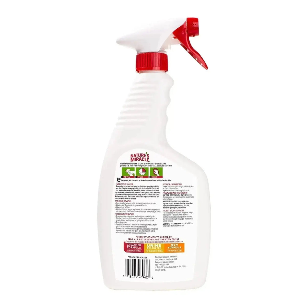Nature’s Miracle Dog Stain and Odor Remover - Dogs