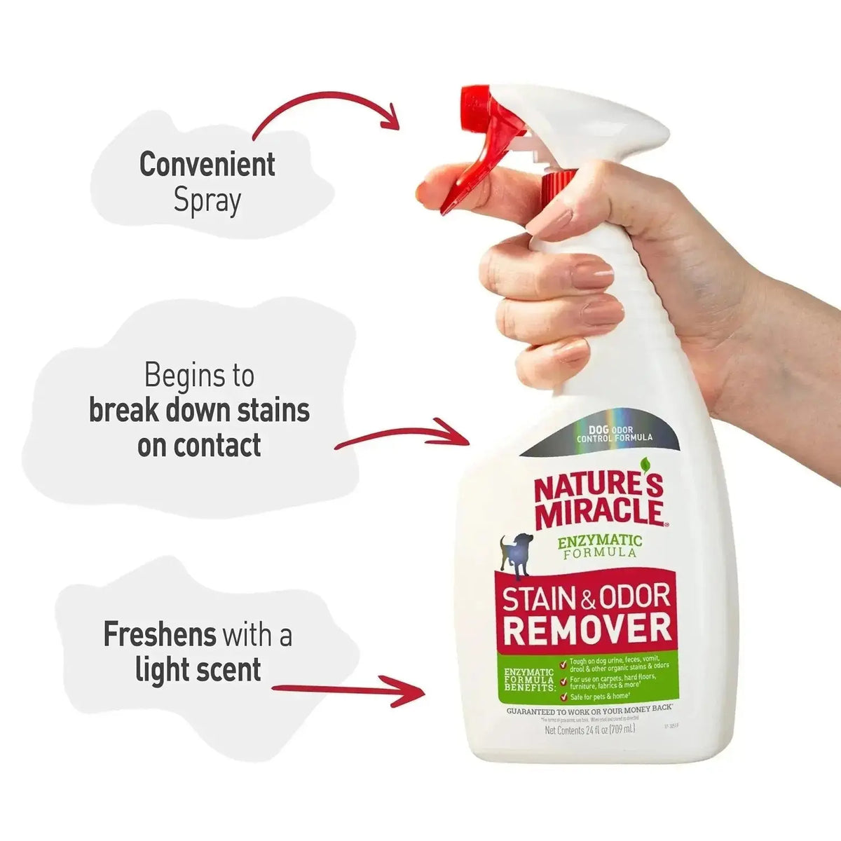 Nature’s Miracle Dog Stain and Odor Remover - Dogs