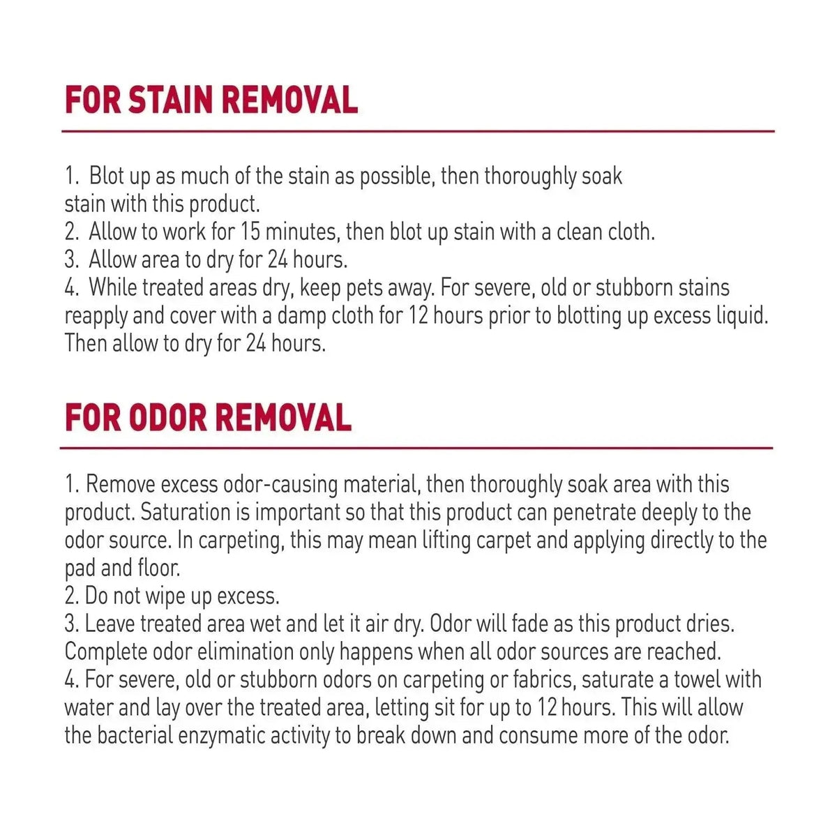 Nature’s Miracle Dog Stain and Odor Remover - Dogs
