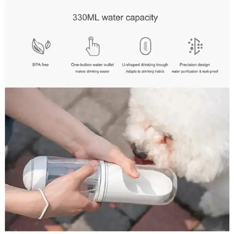 Outdoor Travel Pet Water Dispenser Pet Dog Cat Water Bottle - Pets
