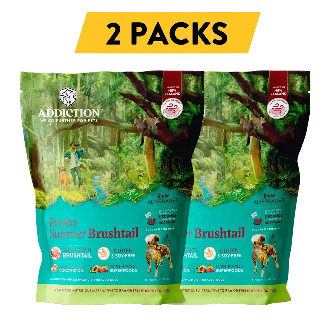Perfect Summer Brushtail Air-Dried Dog Food Addiction Pet Foods USA