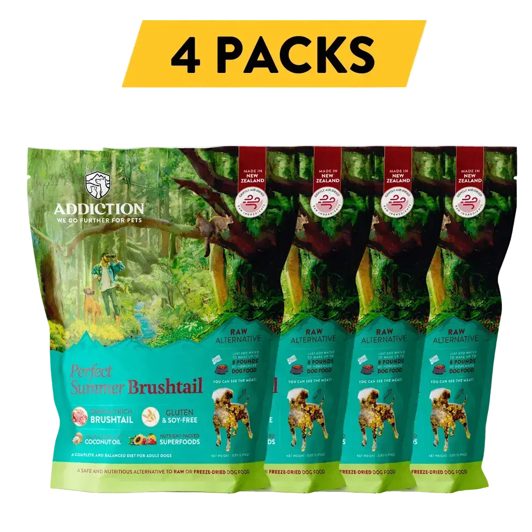 Perfect Summer Brushtail Air-Dried Dog Food Addiction Pet Foods USA