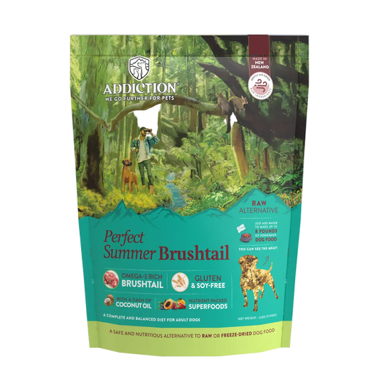Perfect Summer Brushtail Air-Dried Dog Food Addiction Pet Foods USA