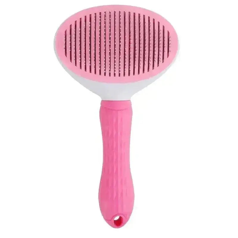 Pet Dog Brush Cat Comb Self Cleaning Pet Hair Remover Brush For Dogs Cats Grooming Tools Pets Dematting Comb Dogs