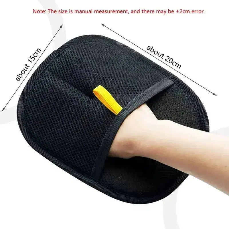 Pet hair removal tools reusable gloves pet double-sided beauty gloves carpet removal pet fur hair pet supplies
