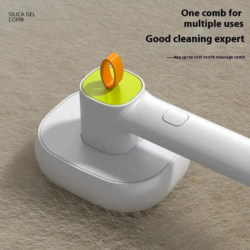 Pets Cat Dog Soft Teeth Electric Massage Spray Comb Pet Products - Pets