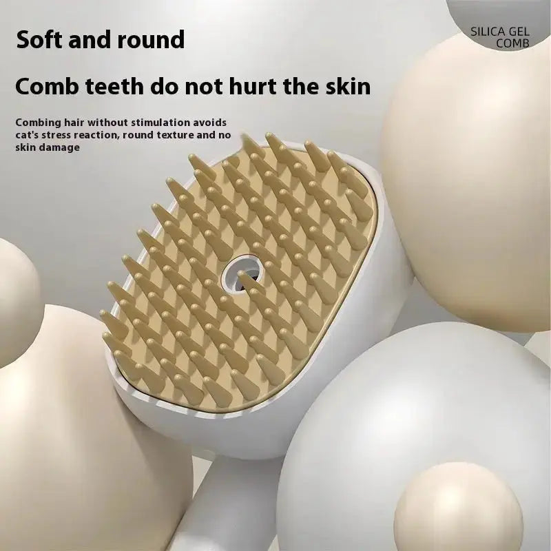 Pets Cat Dog Soft Teeth Electric Massage Spray Comb Pet Products - Pets