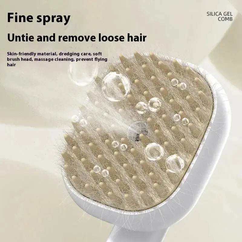Pets Cat Dog Soft Teeth Electric Massage Spray Comb Pet Products - Pets