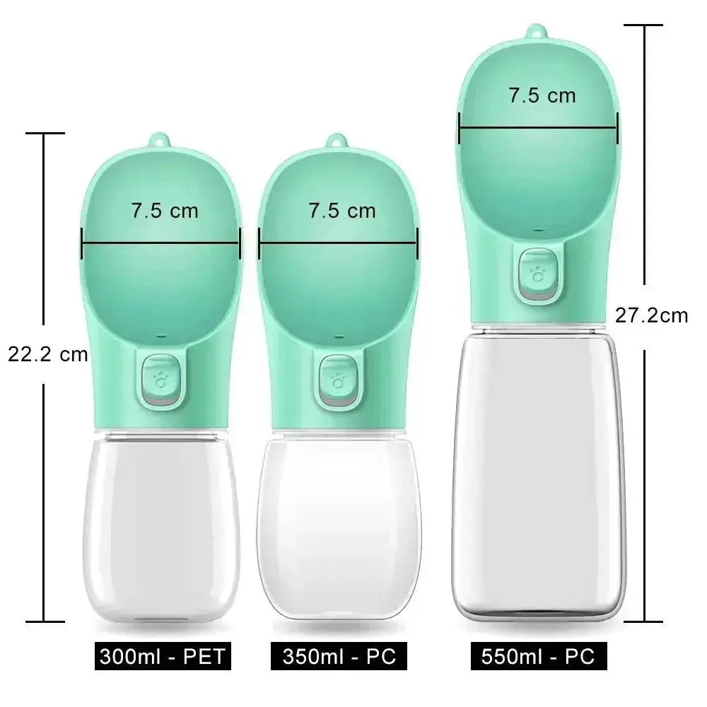 Portable Dog Water Bottle For Small Large Dogs Cat Outdoor Leakproof Walking Drinking Bowls Chihuahua French Bulldog