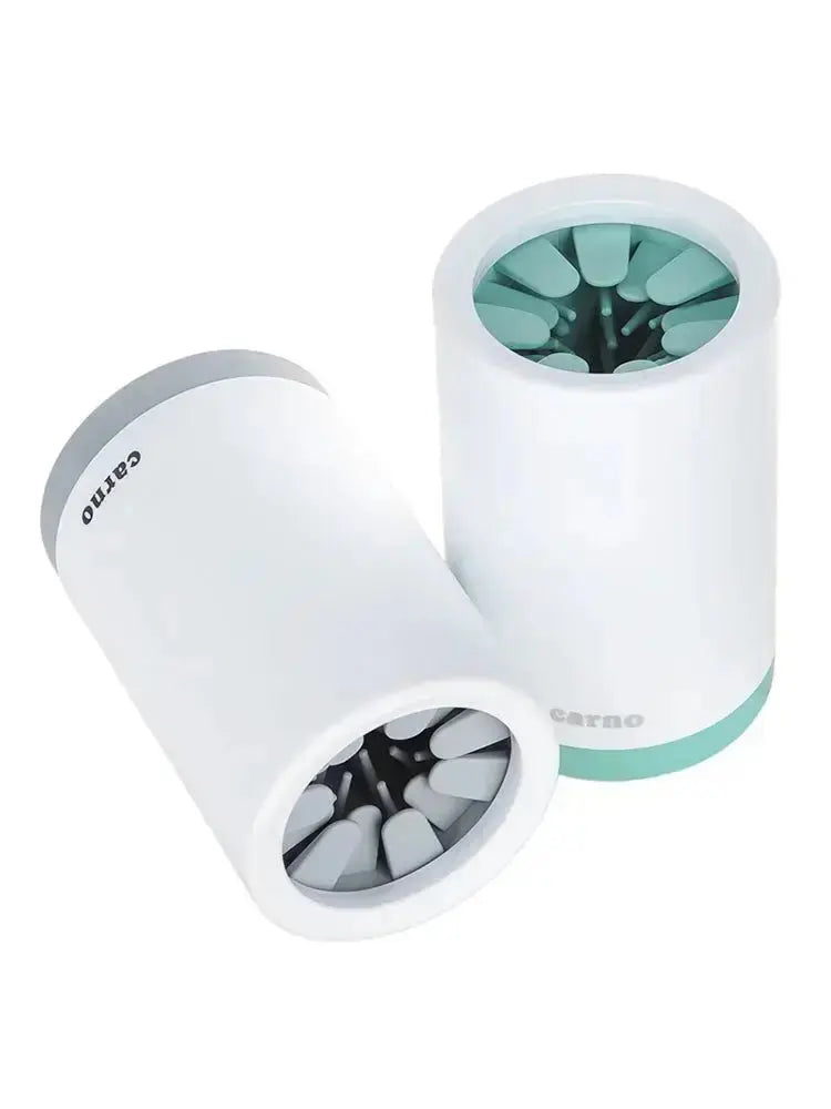Portable Pet Paw Cleaner Cup Soft Silicone Comb - Petcare