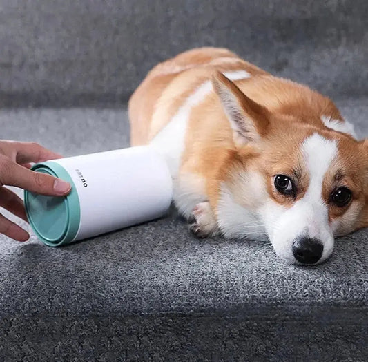 Portable Pet Paw Cleaner Cup Soft Silicone Comb - Petcare