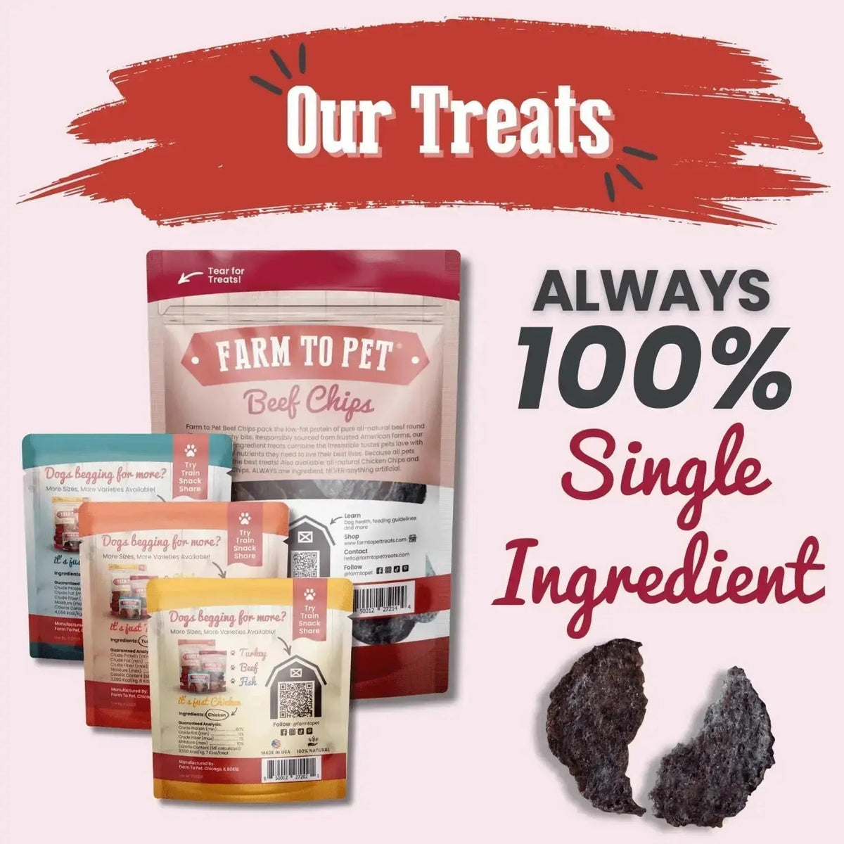 Puppy Packs ’n Snacks Dog Treat Starter Pack | Puppy Training Treats - Bundle
