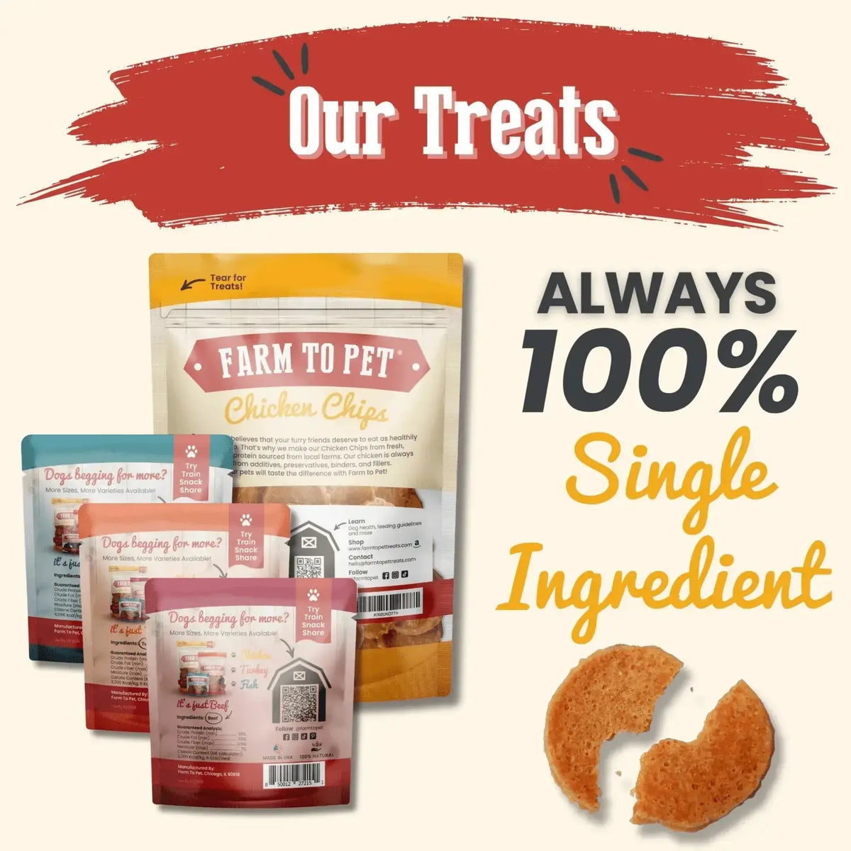 Puppy Packs ’n Snacks Dog Treat Starter Pack | Puppy Training Treats - Bundle