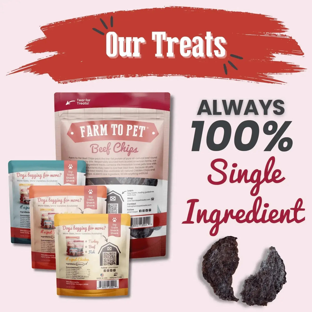 Puppy Packs ’n Snacks Dog Treat Starter Pack | Puppy Training Treats - Bundle