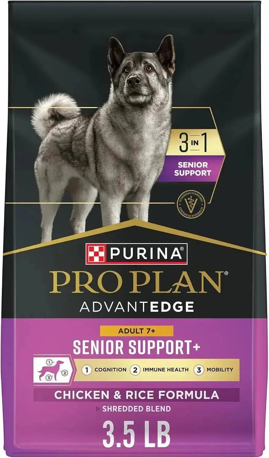 Purina Pro Plan Advantedge Senior Support 7+ Dry Dog Food, 3.5 Lb Bag