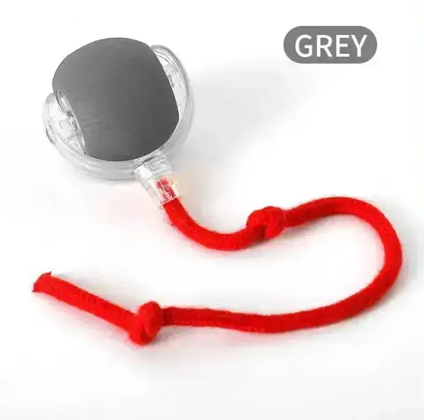 PurrPlay Self-Rolling Cat Toy Ball - Gray band awakening