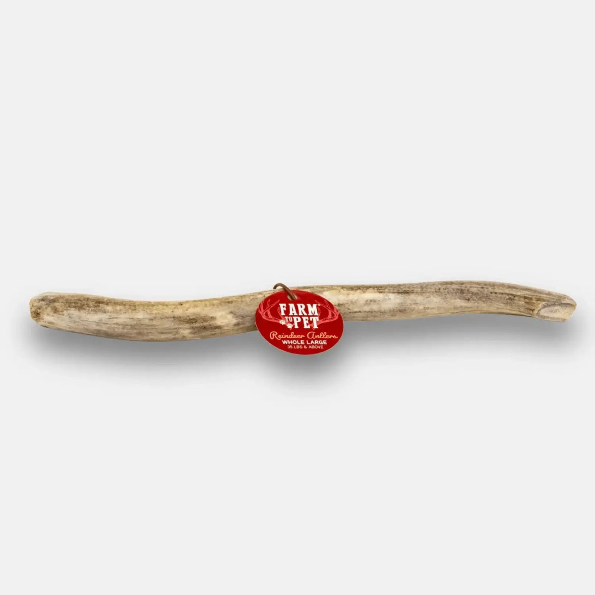 Reindeer Antler Dog Chews | Organic Chews for Dogs - Whole / Large (35+ LBS) - Antler Dog Chew