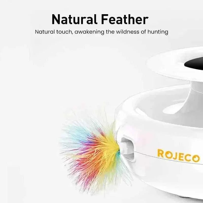 Rojeco Interactive Cat Toy with Five Active Play Modes