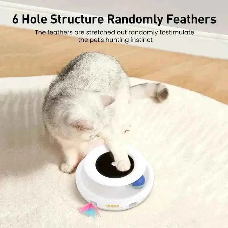 Rojeco Interactive Cat Toy with Five Active Play Modes