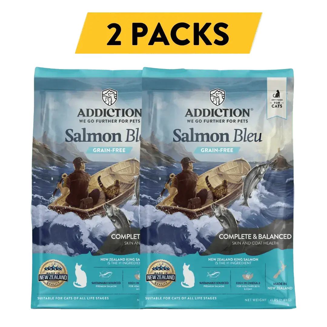 Salmon Bleu Dry Cat Food Addiction Pet Foods USA