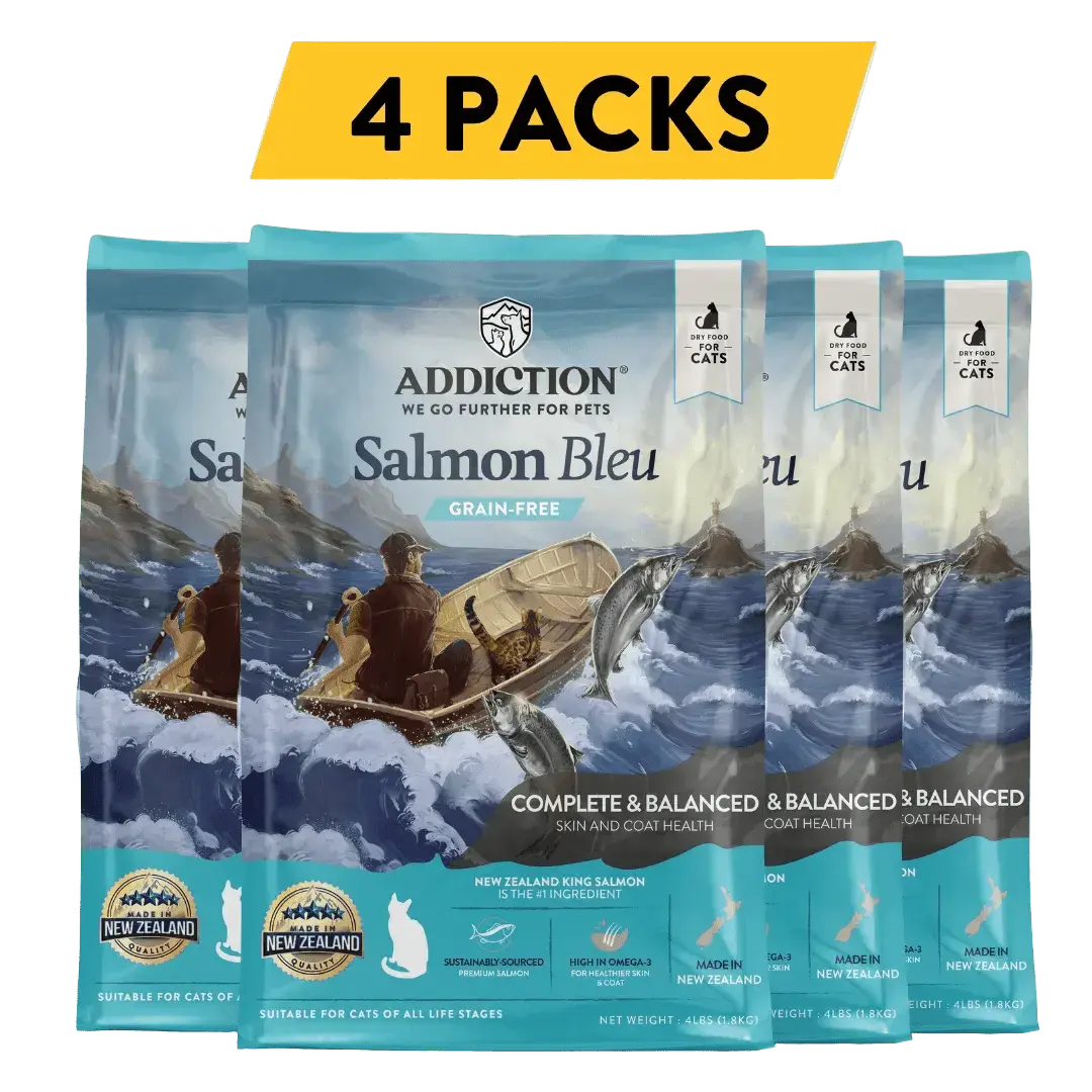 Salmon Bleu Dry Cat Food Addiction Pet Foods USA