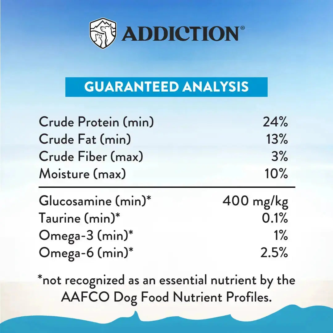 Salmon Bleu Dry Dog Food Addiction Pet Foods USA
