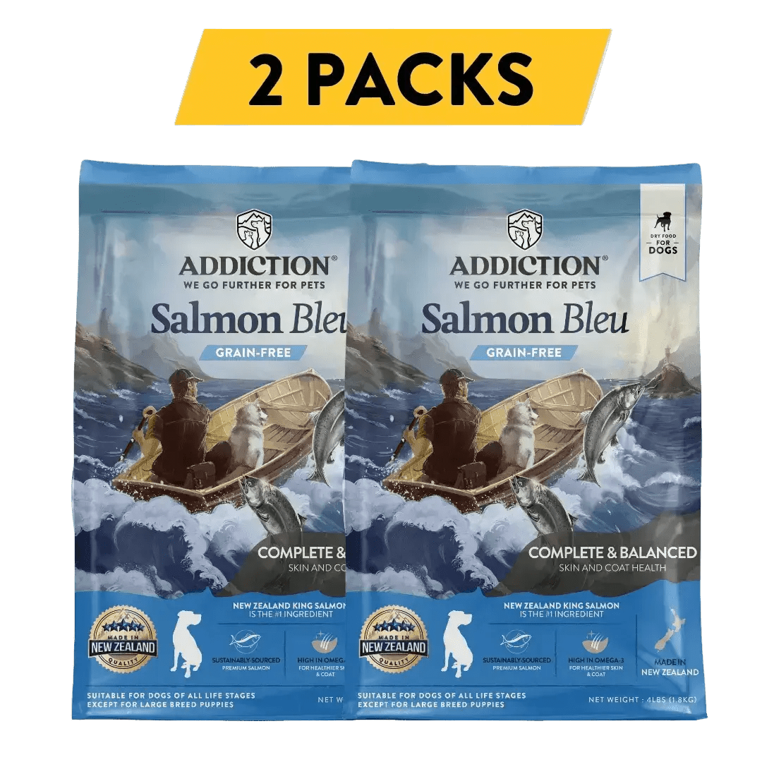 Salmon Bleu Dry Dog Food Addiction Pet Foods USA