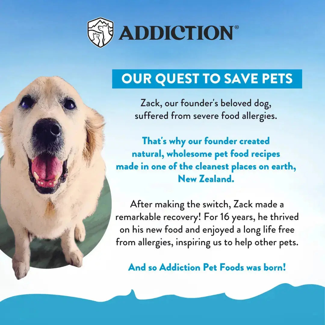 Salmon Bleu Dry Dog Food Addiction Pet Foods USA