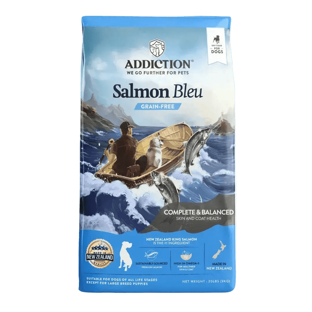 Salmon Bleu Dry Dog Food Addiction Pet Foods USA