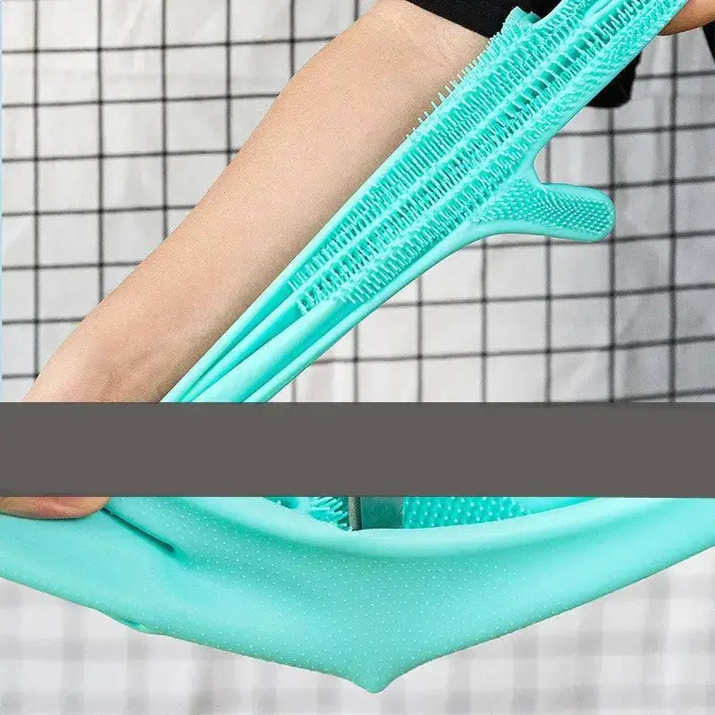 Silicone Dog Grooming Hair Comb Puppy Brush Glove Bath Cleaning - Pets