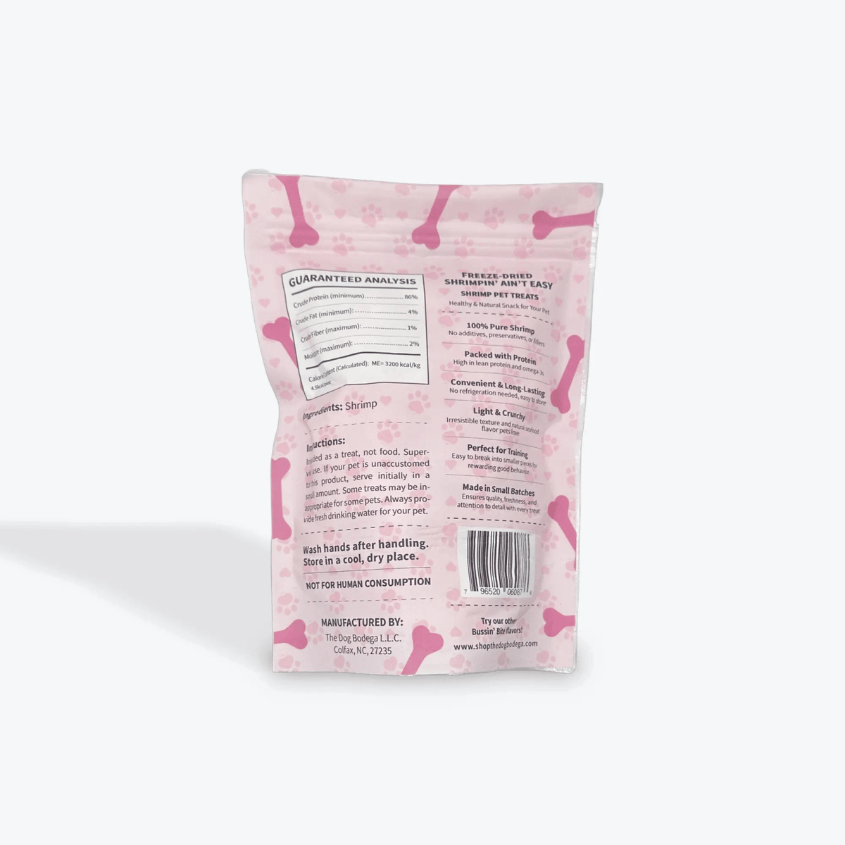 Single Ingredient, High Value Freeze-Dried Training Treats for Dogs & Cats - Shrimp My Store