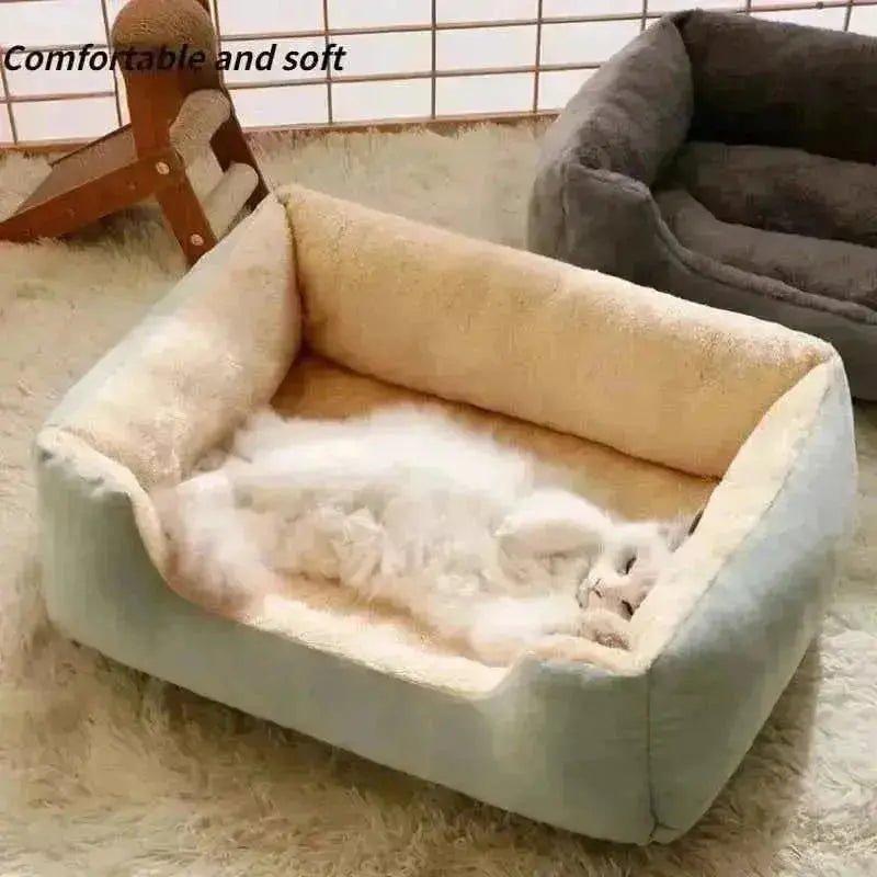 Plush Pet Bed for Small Dogs and Cats – Easy Clean