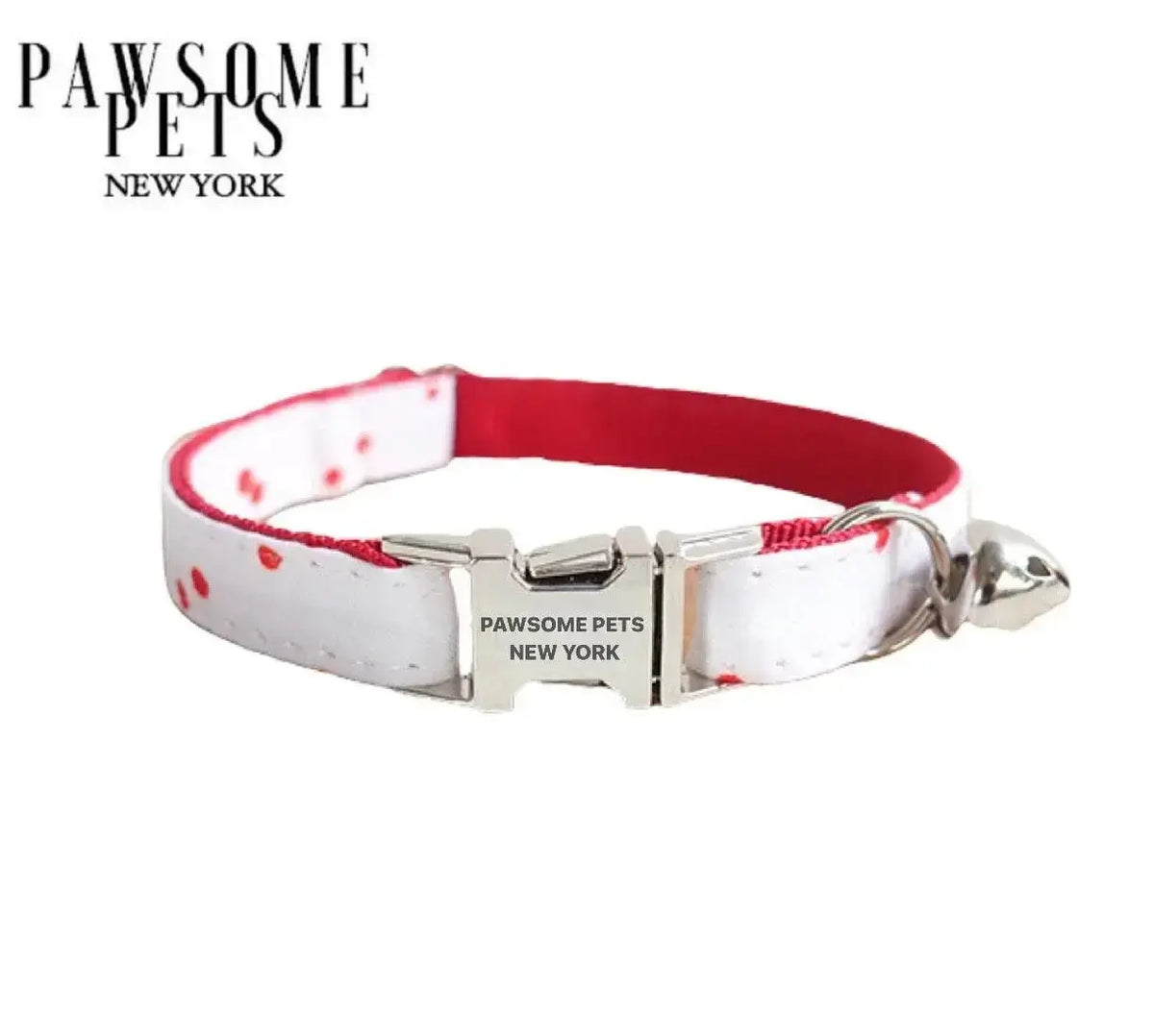 Small Size Dog & Cat Red Spot Pet Collar - Pets Collars