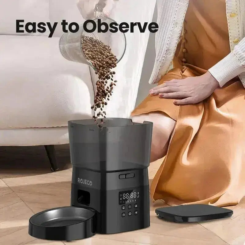 Smart Control Automatic Pet Feeder for Cats and Dogs - 2L / With US Plug - Pet Care > Cat Supplies