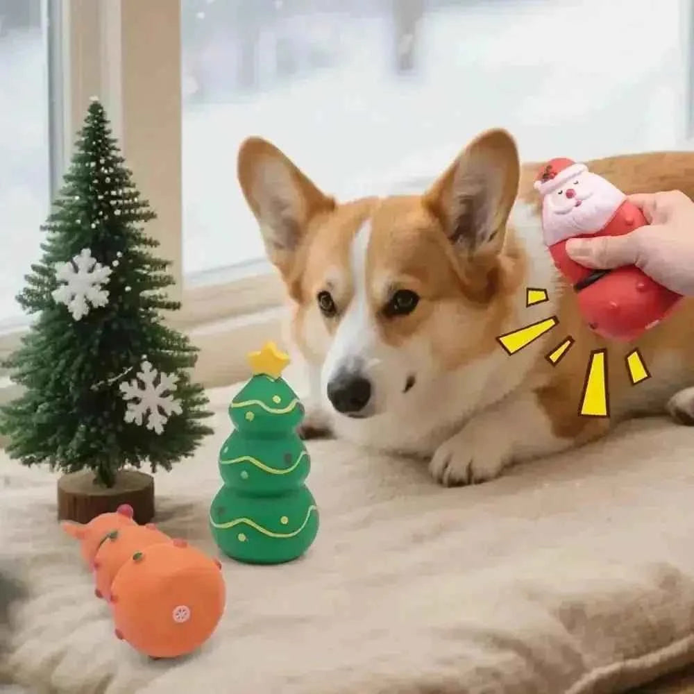 Soothe Teething Pain with a Durable Waterproof Christmas Elk Toy