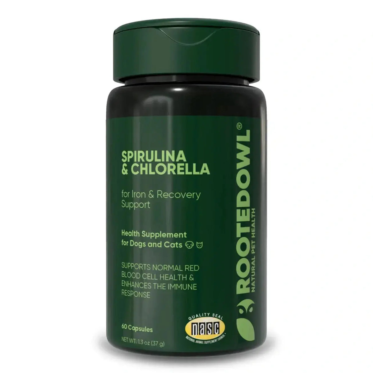 Spirulina & Chlorella Rooted Owl Pet Supplements