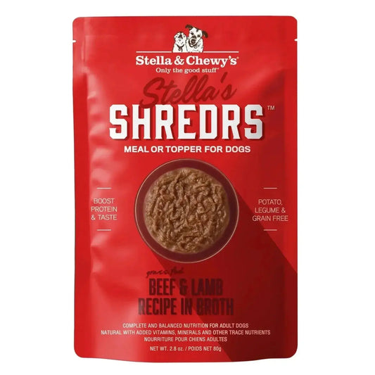 Stella & Chewy's Dog Shredrs Beef & Lamb (2.8oz) - True Pet Market