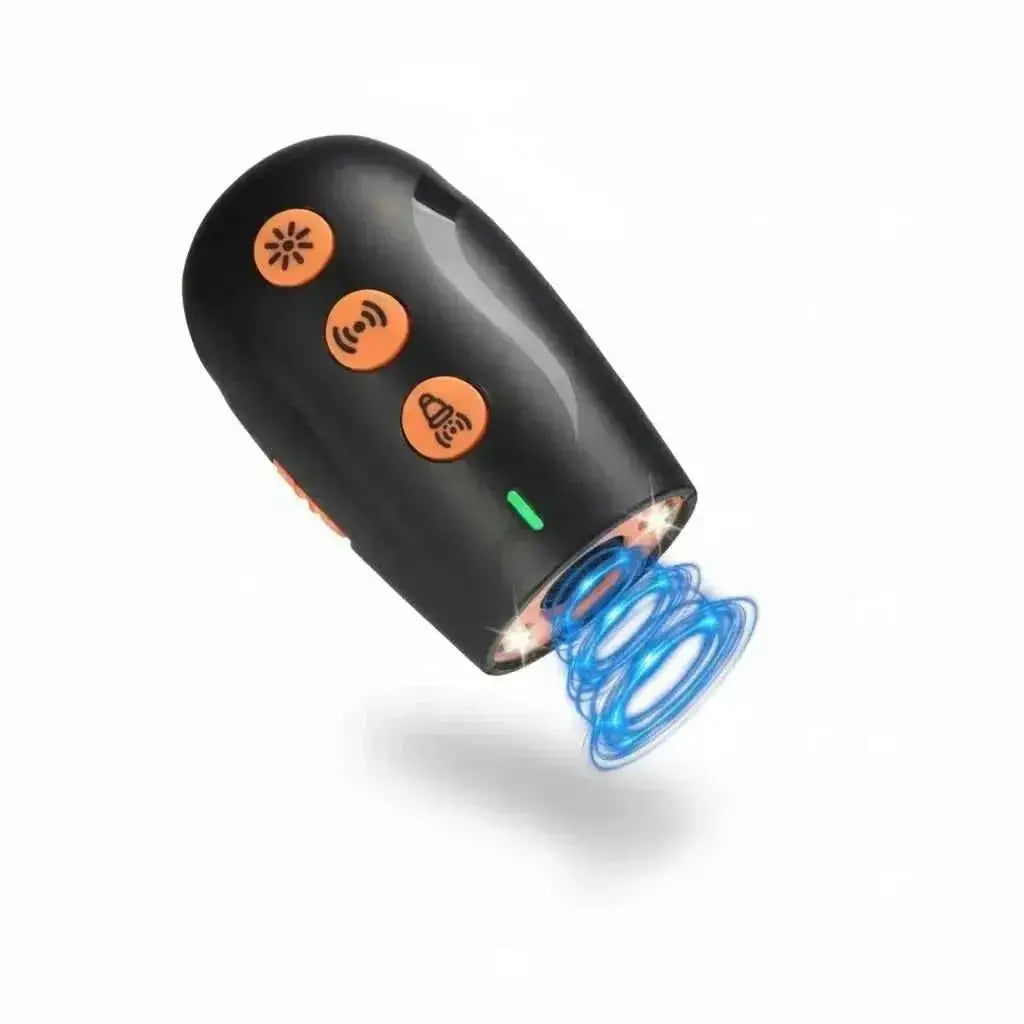 Stop Dog Barking with Ultrasonic Device and LED Deterrent
