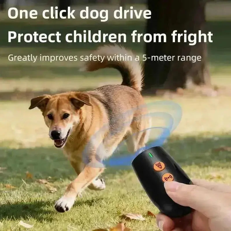 Stop Dog Barking with Ultrasonic Device and LED Deterrent