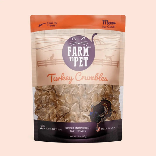 Turkey Cat Treats | Grain-Free Cat Treats - Crumble
