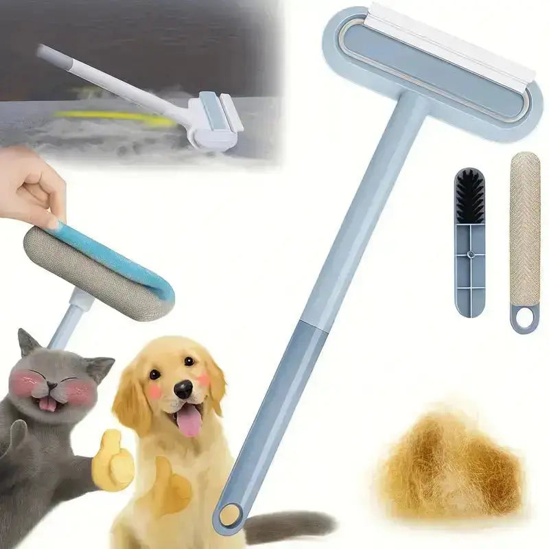 Ultimate Eco-Friendly Pet Hair Remover Brush - Compact, Lightweight, and Effortless Cleaning for Dogs, Cats, and More!