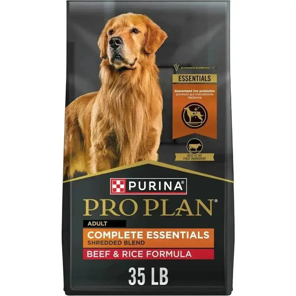 US Shipping Dry Dog Food with Probiotics Beef and Rice Formula for Adult Dogs - CN