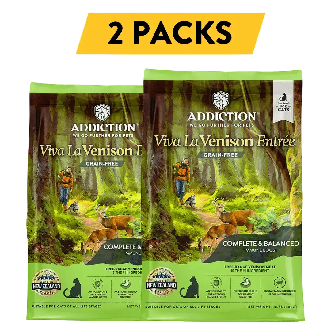 Viva La Venison Dry Cat Food Addiction Pet Foods USA